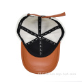 Aangepaste warme winterhoed Lamb Wol Baseball Cap